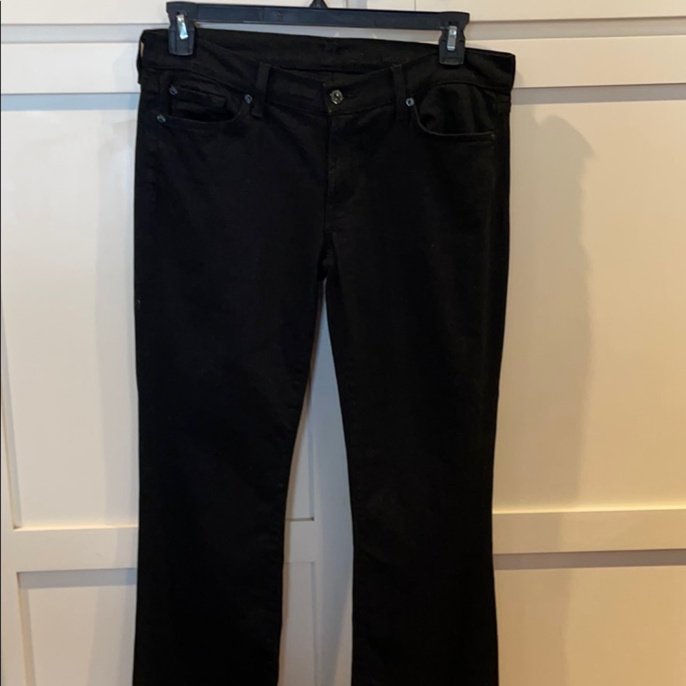 7 for all mankind black jeans